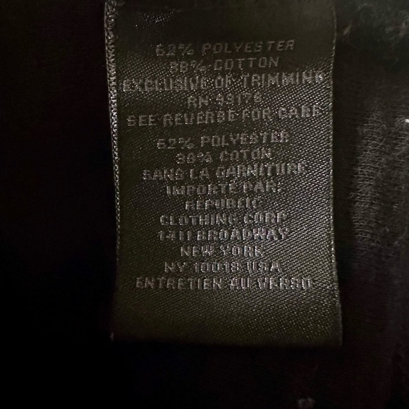 Magaschoni Knit Ribbed Bomber Jacket Full Zip Sz L Black Men’s - Picture 6 of 6